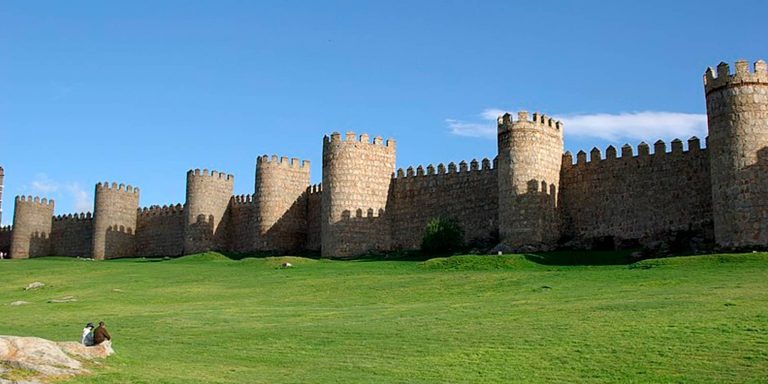 Fotografía del Lienzo Norte de la Muralla de Ávila